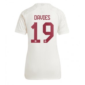 Bayern Munich Alphonso Davies #19 Tredje Tröja Kvinnor 2023-24 Kortärmad